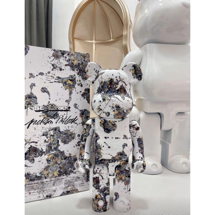 Bearbrick Jackson Pollock 1000% 700mm Medicom Toy