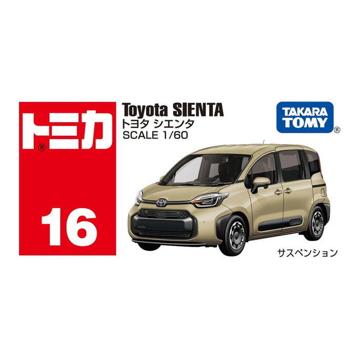 Takara Tomy Box 016 Toyota Sienta Model Car