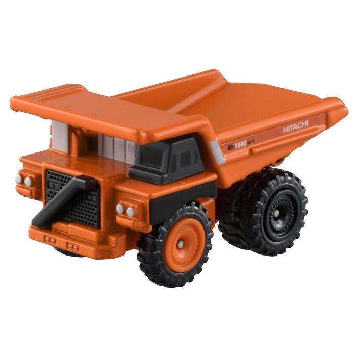 Camion à benne basculante rigide Hitachi Construction Machinery Box 103 de Takara Tomy