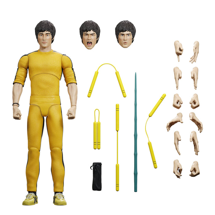 Figurine articulée 7 pouces Super 7 Bruce Lee Ultimate Version Challenger