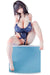 B'Full Busty Housewife Swimming Class Noir 1/6 Scale Painted Figure