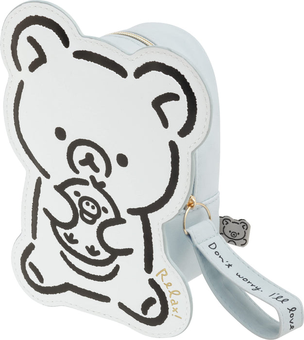 San-X Rilakkuma Style Pouch with Rilakkuma's Messages Ca24501