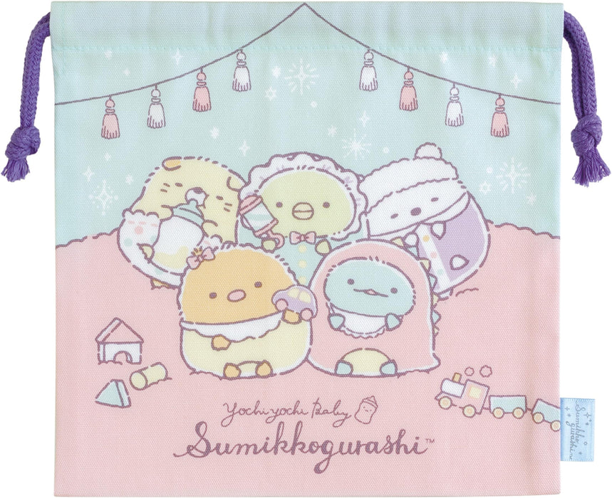 San-X Sumikko Gurashi Sumikko Sac à cordon pour bébé Ca33301