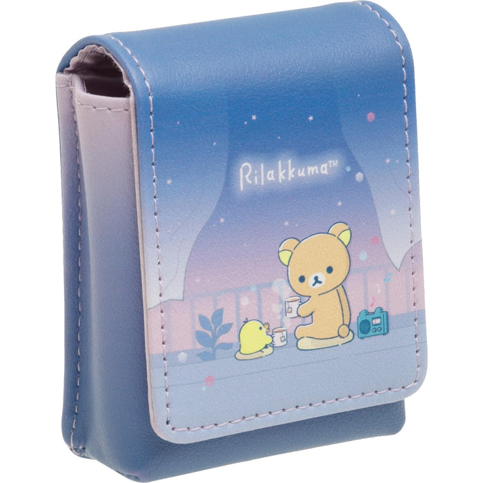 Pochette San-X Rilakkuma Sleeping With You Mini compacte et mignonne