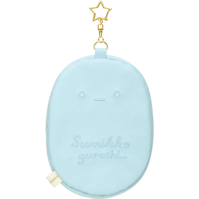 Pochette en peluche lézard Sumikko Gurashi San-X Ca44205 - Rangement mignon et doux