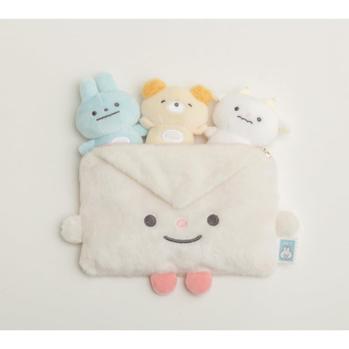 San-X Ca44701 Pokantotan Plush Pouch Otegamitan - Soft and Cute Storage Solution