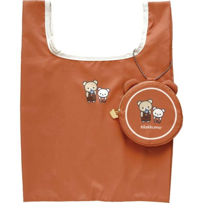 San-X Rilakkuma Basic Home Cafe Shopping Bag - Durable and Stylish Tote