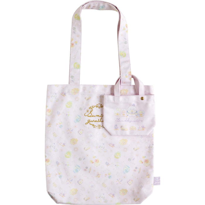 Mini sac fourre-tout San-X Sumikko Gurashi Rabbit Spell - Compact et élégant