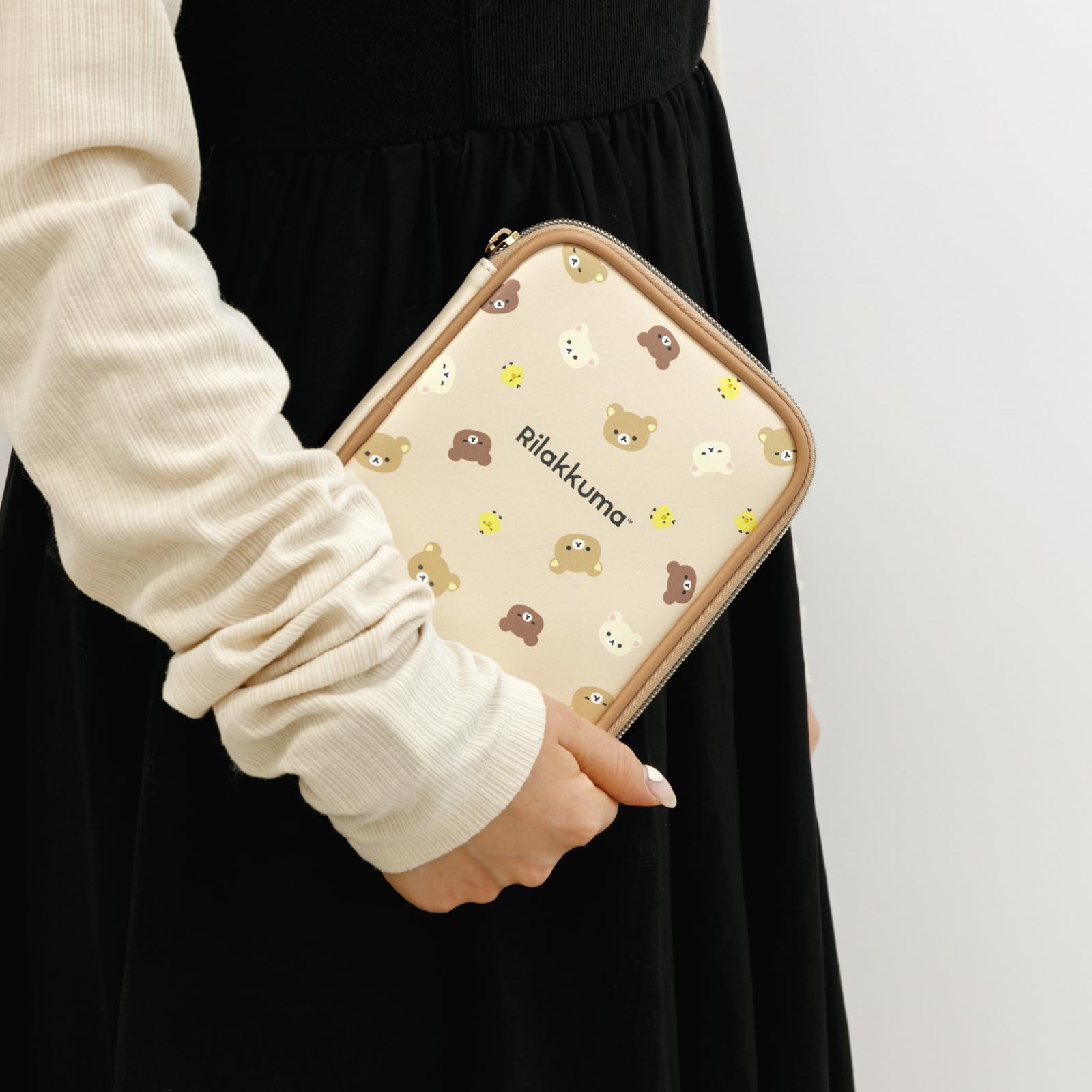 San-X Rilakkuma Medicine Book Pouch - Keep Your Meds Organized Easily- Japan Figure Store - #1 Bring To You The Best Japanese Goods
