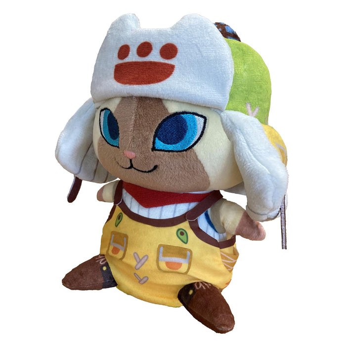 Capcom Monster Hunter Wilds Otomo Airu Plush Toy 200mm Polyester ABS