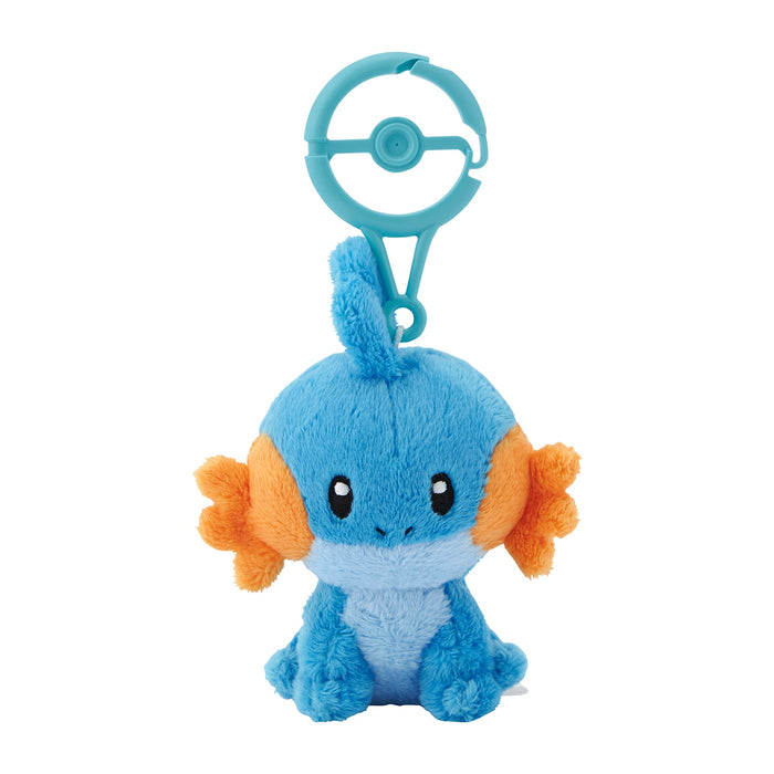 Pokemon Center Mudkip Mascot with Carabiner Attachment for Easy Portability