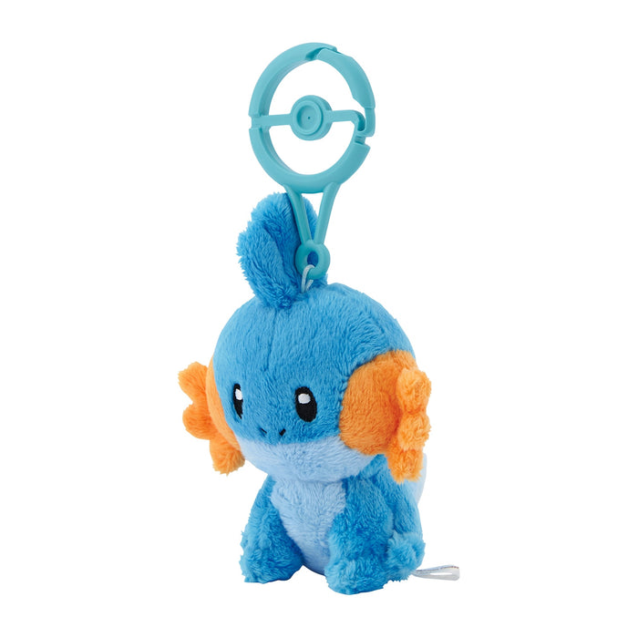 Pokemon Center Mudkip Mascot with Carabiner Attachment for Easy Portability