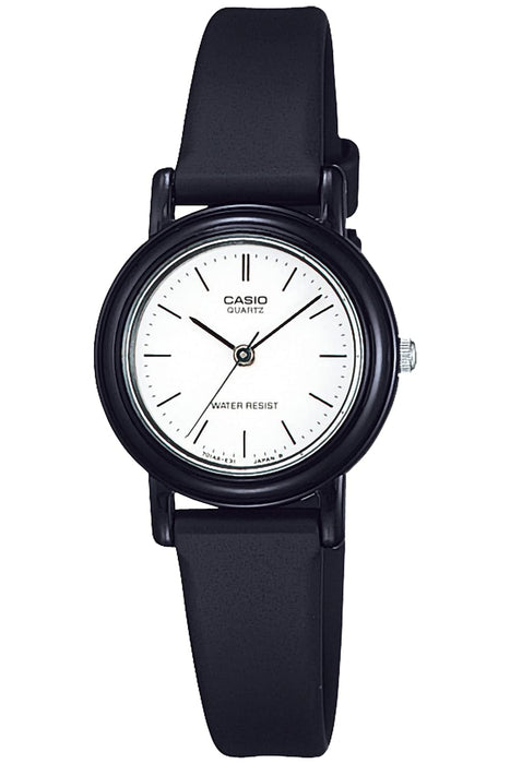 Casio Collection LQ-139B Ladies Watch Black Strap Elegant Design