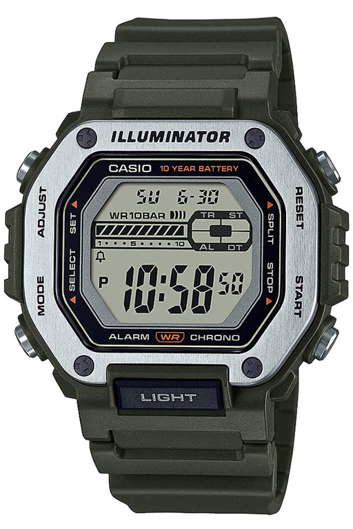 Casio Men's Khaki Wristwatch Mwd-110H-1Ajf - Genuine Product