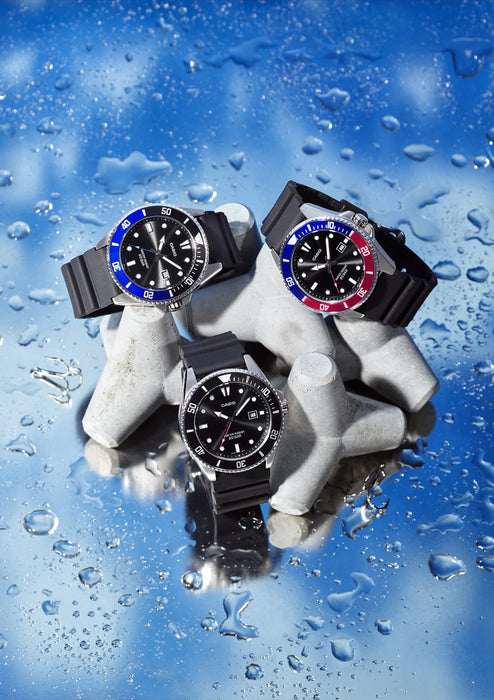 Casio Men's Black Wristwatch MDV-107-1A2Jf Online Exclusive Model