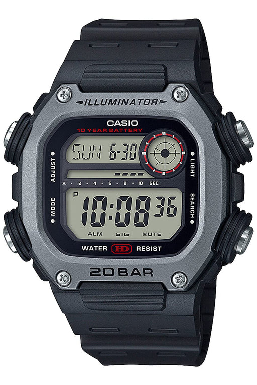 Casio Men's Black DW-291H-1AJF Collection Wristwatch Durable Design