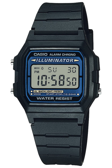 Casio Men's Black F-105W-1A Digital Wristwatch - Casio Collection