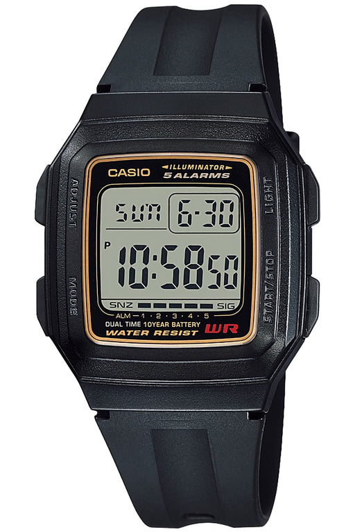 Casio Men's Black Collection F-201Wa-9Ajh Digital Wristwatch