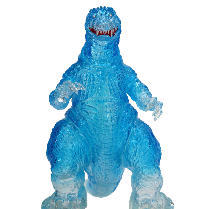 Ccp Middle Size Godzilla EX 3rd Edition 2001 Clear Blue PVC Figure