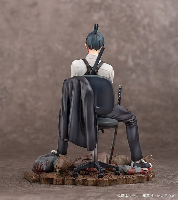 Figurine Myethos Chainsaw Man Hayakawa Aki à l'échelle 1/7 - Statue d'anime à collectionner