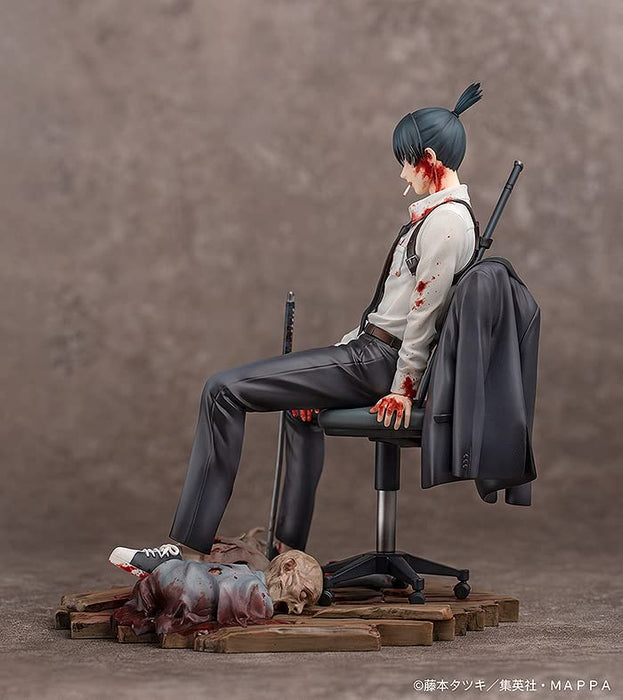 Myethos Chainsaw Man Hayakawa Aki 1/7 Scale Figure - Collectible Anime Statue