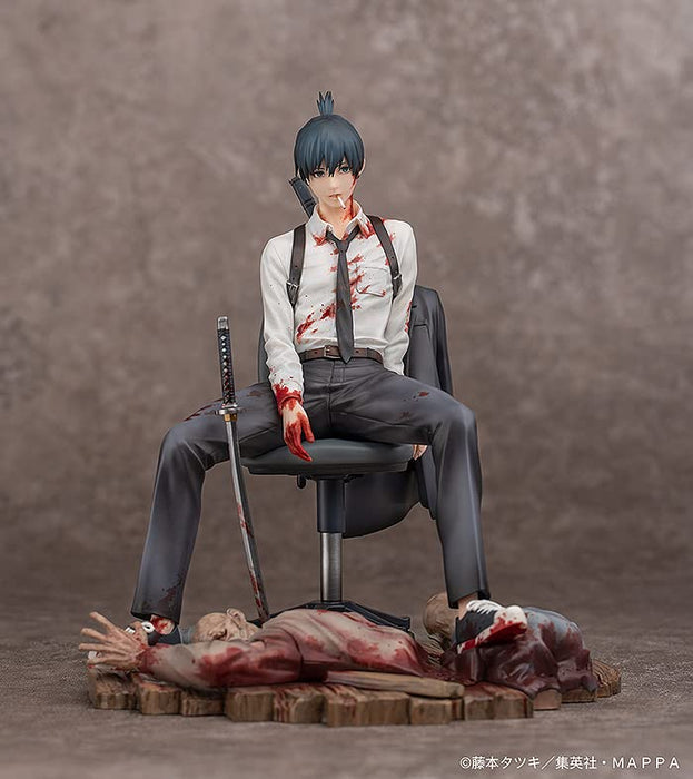 Myethos Chainsaw Man Hayakawa Aki 1/7 Scale Figure - Collectible Anime Statue