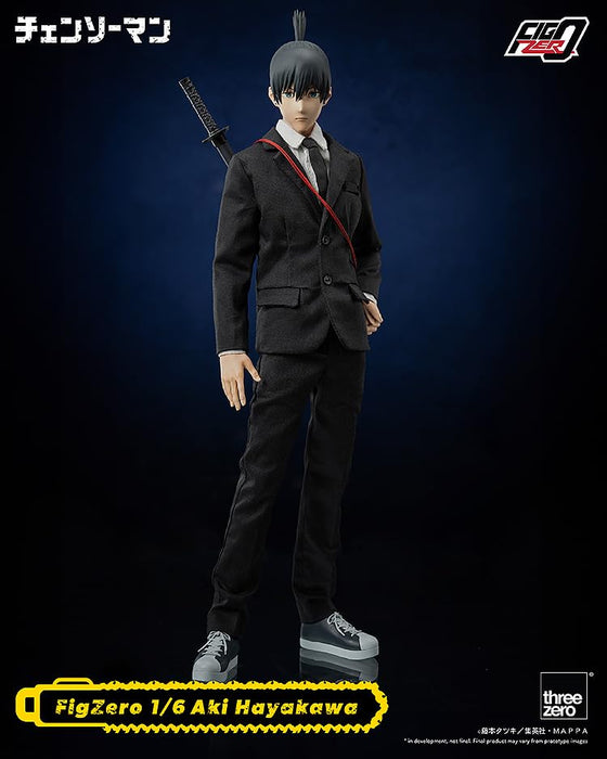 Threezero Chainsaw Man Figzero 1/6 Hayakawa Aki Action Figure