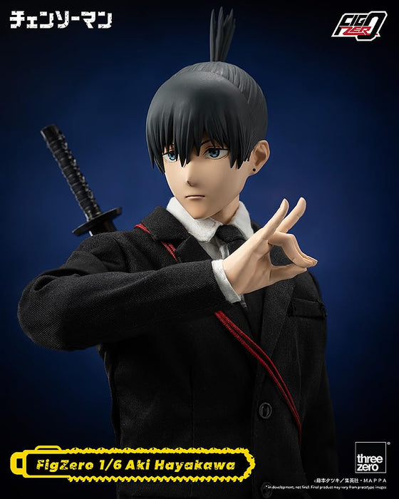 Threezero Chainsaw Man Figzero 1/6 Hayakawa Aki Action Figure