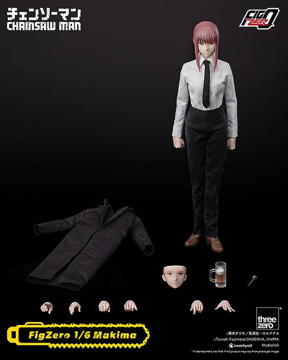 Threezero Chainsaw Man Makima Figzero 1/6 Scale Action Figure Collectible