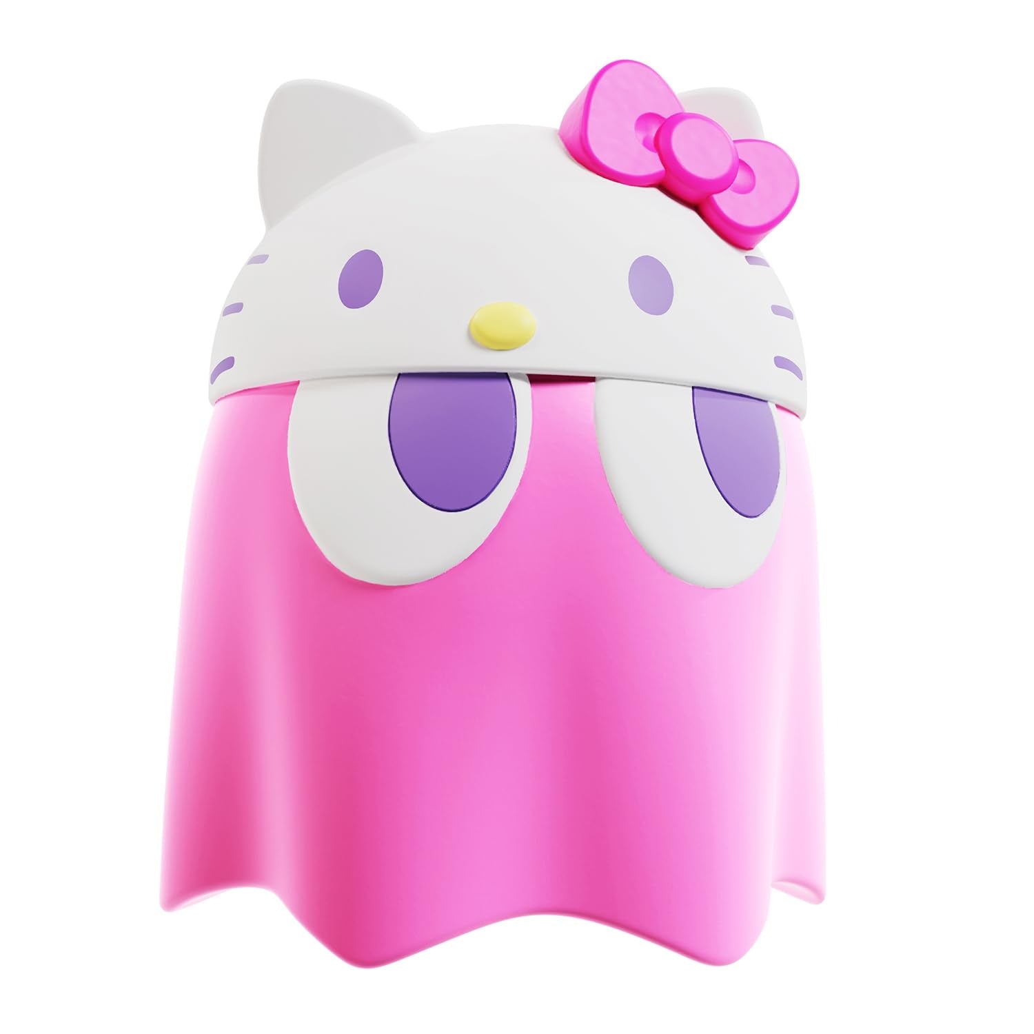 Megahouse Chibi Collect Figure Deluxe Pac-Man Sanrio Hello Kitty Ghost