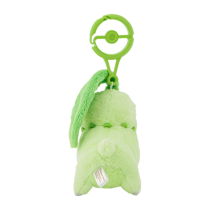 Pokemon Center Chikorita Mascot Plush with Carabiner for Easy Attachment