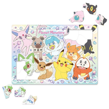 Pokemon Kids' Glittery Puzzle - 40 Piece Set for Sparkling Fun- Japan Figure Store - #1 Bring To You The Best Japanese Goods