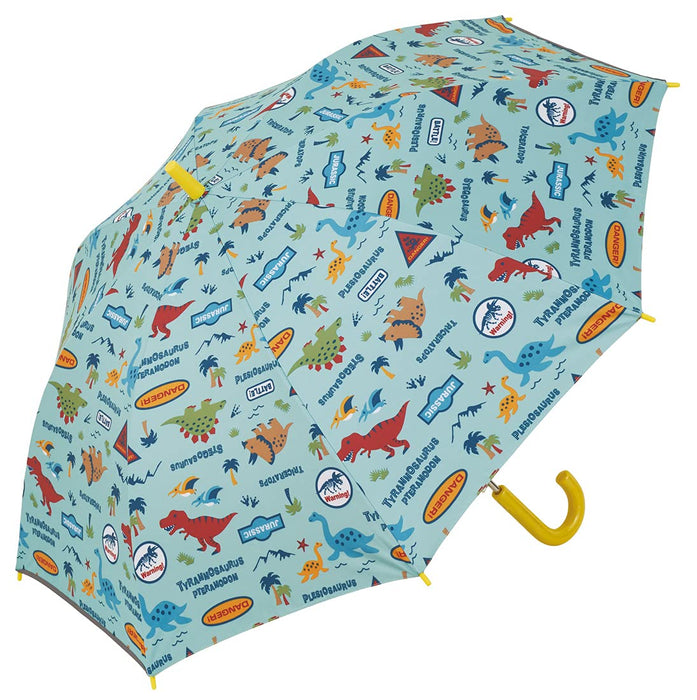 Parapluie Skater Dinosaur pour garçons avec protection UV, parasol de 55 cm pour 9 à 10 ans