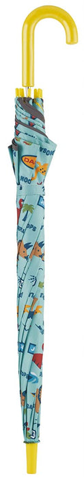 Skater-Dinosaurier-Regenschirm mit UV-Schutz, 55 cm, für Jungen, 9–10 Jahre