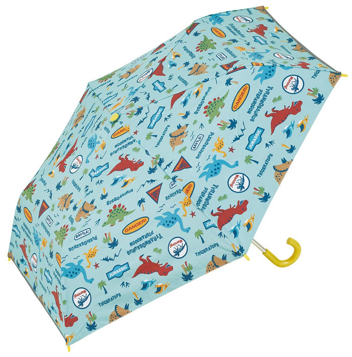 Parasol pliant dinosaure Skater pour garçons âgés de 7 à 8 ans, protection UV, ouverture à la main sûre, pluie ou soleil