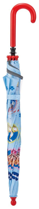 Skater Boys 45 cm Paw Patrol Regenschirm, geeignet für Kinder im Alter von 5–6 Jahren, transparentes Fenster, handbedient, 8-Rippen, UB45-A