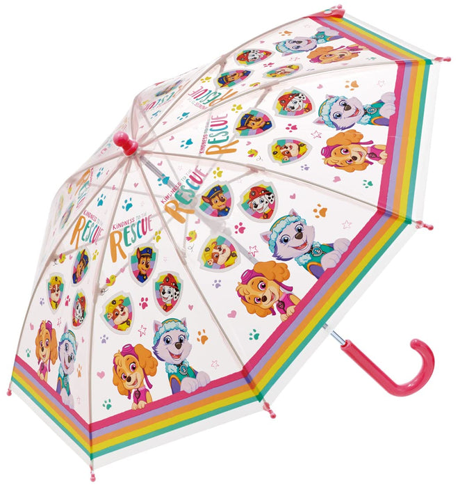 Skater Paw Patrol Rescue Parapluie en Vinyle 40 cm Ouverture à la Main sécurisée pour garçons 3-4 Ans 8 côtes