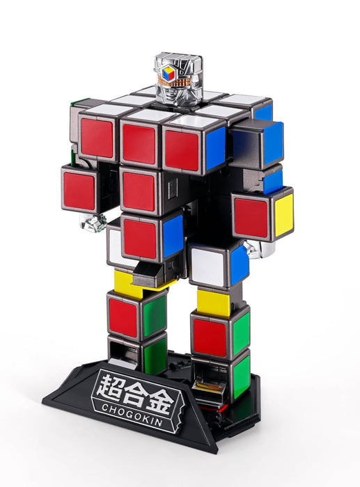 Bandai Chogokin Rubik's Cube 145 mm ABS moulé sous pression peint figurine mobile