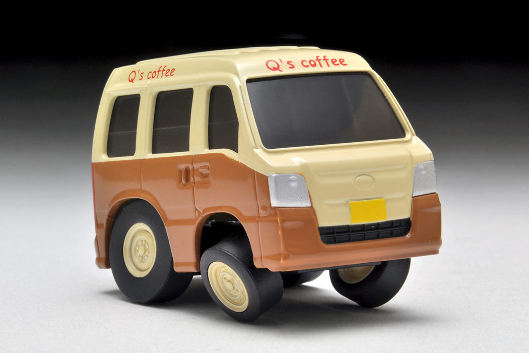 Tomytec Choro Qs-04A Subaru Sambar Van Cafe Model 323563 Finished Product- Japan Figure Store - #1 Bring To You The Best Japanese Goods