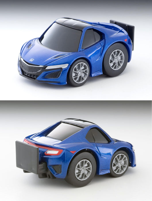 Modèle réduit de voiture Honda NSX bleu fini Tomytec ChoroQ Qs-09A