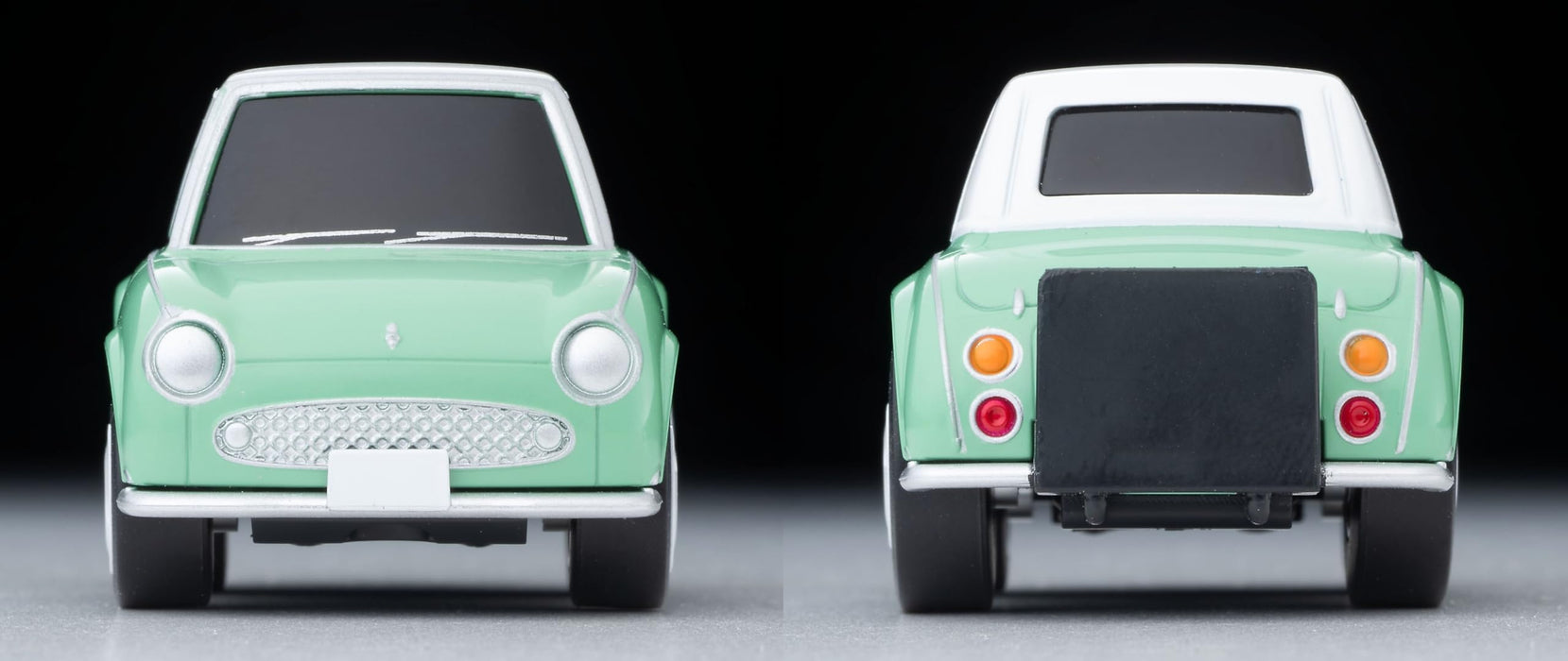 Tomytec Choro Qs-11A Nissan Figaro Green White Finished Model