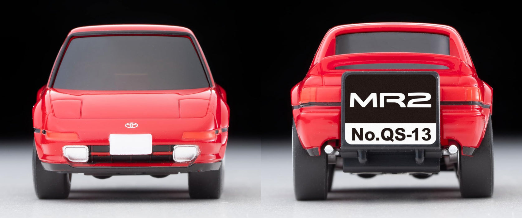 Tomytec Choro Qs-13A Toyota MR2 Red Diecast Model Car