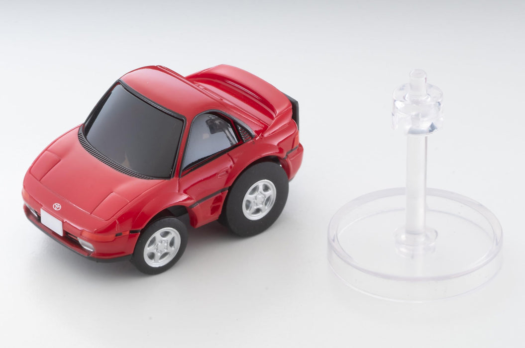 Tomytec Choro Qs-13A Toyota MR2 Red Diecast Model Car