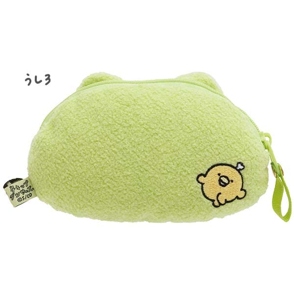 Étui à pièces en peluche San-X Ck67802 Chikip Dancers - Skip Frog Sensei