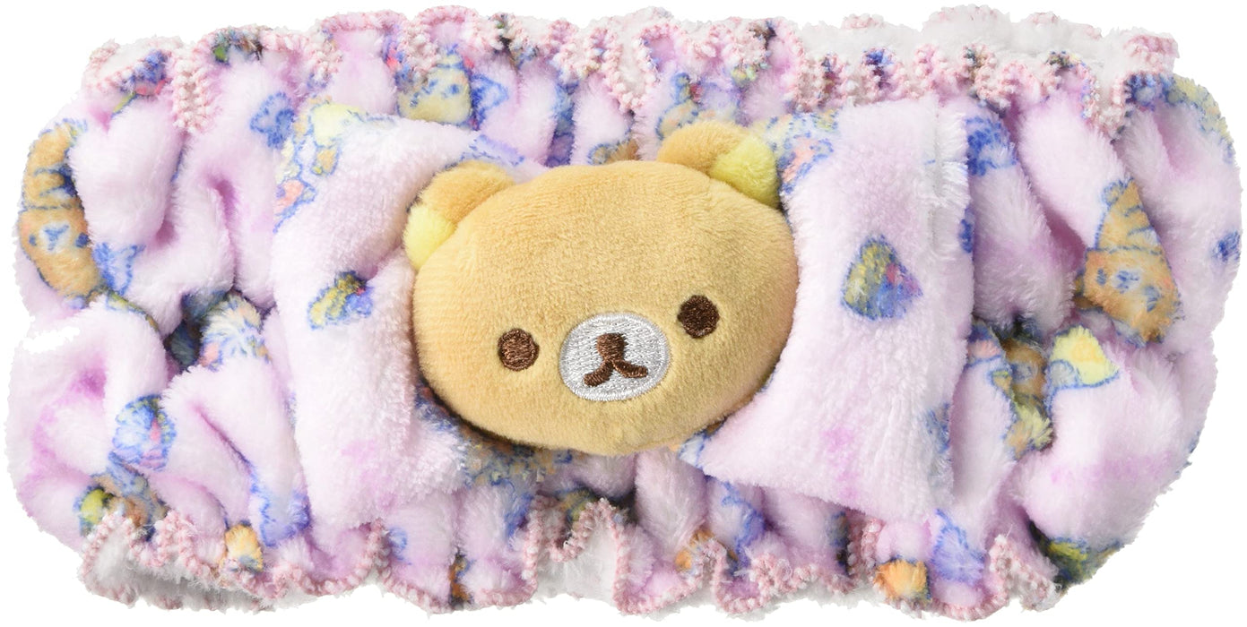 Bandeau pour cheveux San-X Rilakkuma CM37301 - Accessoire en peluche douce