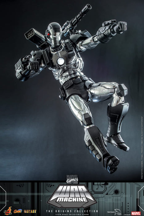 Hot Toys Comic Masterpiece Diecast War Machine Marvel Origins Collection