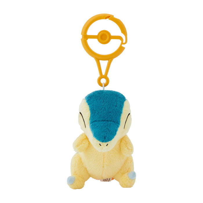 Pokemon Center Cyndaquil Mascot Keychain with Carabiner Clip