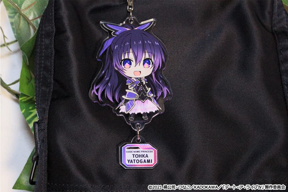 Plantes de saison Date A Live Iv Yatogami Tohka Porte-clés en acrylique Puchichoko