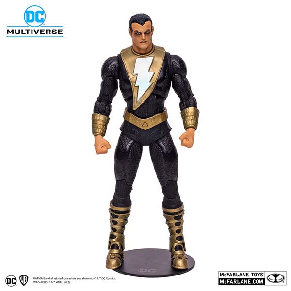 Mcfarlane Toys DC Multiverse 7 Inch Black Adam Action Figure Justice League