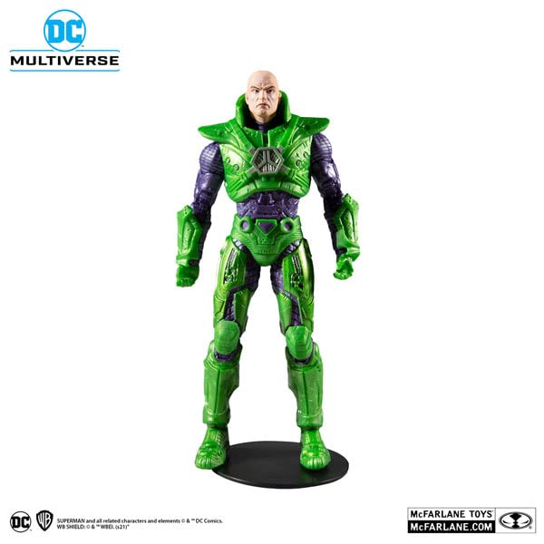 Mcfarlane Toys DC Multiverse 7 Inch Action Figure Armored Lex Luthor Comic